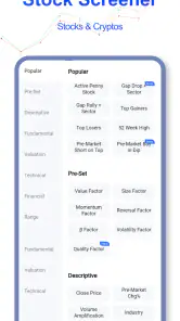 Stock Screener, AI Scanner screenshot