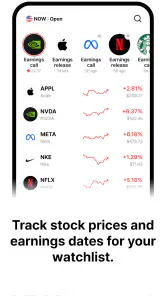 StockNow – Earnings Call, News screenshot