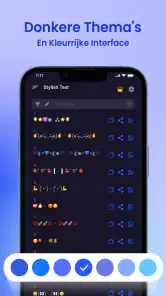 Stylist Text: Lettertypestijl screenshot