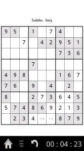 Sudoku screenshot