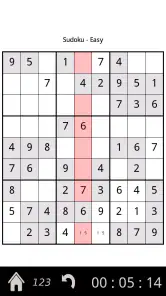Sudoku screenshot