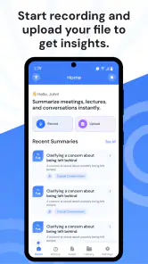 SummarizeX: AI Note Taker screenshot