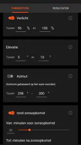 Sun Surveyor (Zon & Maan) screenshot