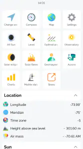 Sungres (Solar Tracker) screenshot