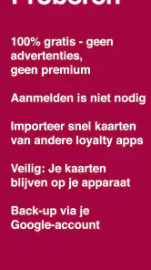 SuperCards: Klantenkaarten screenshot