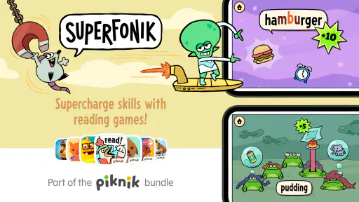 Superfonik: Kids Learn to Read screenshot