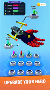 Superhero Hand Run screenshot