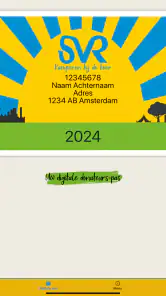 SVR-Donateurspas screenshot