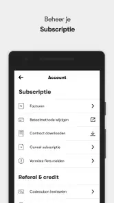 Swapfiets screenshot