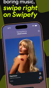Swipefy for Spotify screenshot