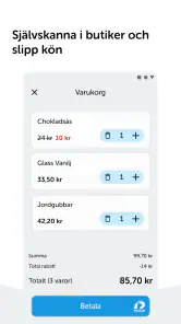 Swish betalningar screenshot