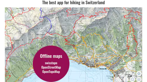 Swiss Pro Map screenshot