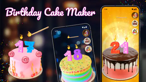 Taartmaker: gelukkige verjaard screenshot