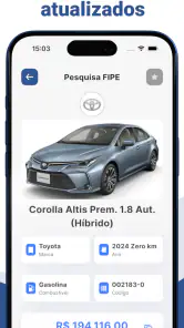 Tabela FIPE pela placa 2026 screenshot
