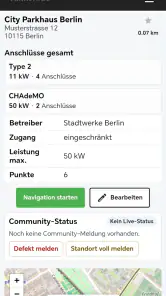 tanken.de screenshot