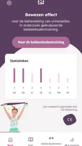 Tät bekkenbodemtraining screenshot