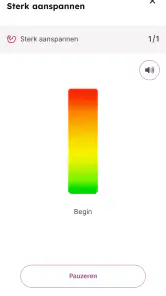 Tät bekkenbodemtraining screenshot