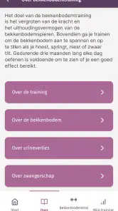 Tät bekkenbodemtraining screenshot