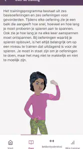 Tät bekkenbodemtraining screenshot
