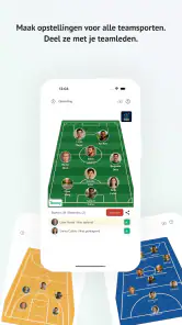 Teamy: app voor sportteams screenshot