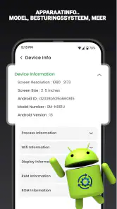 Telefoon Software Update App screenshot