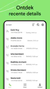 Telefoonkiezer - Contacten screenshot