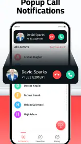 Telefoonkiezer, Recorder screenshot