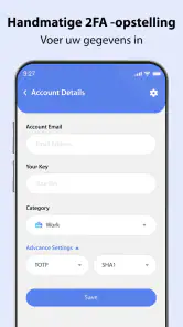 Telefoonverificatie – 2FA screenshot