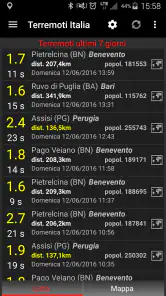 Terremoti Italia No Banner screenshot