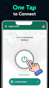 Tetra VPN - snel proxy screenshot