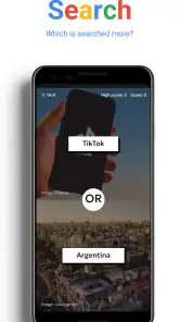 The Higher or Lower Game screenshot