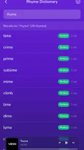 The Rhyme Game screenshot
