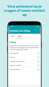 Thuiskompas screenshot