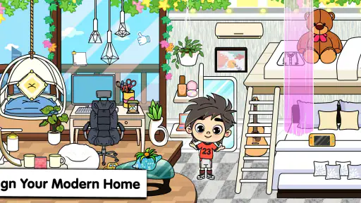 Tizi Home Design-spellen screenshot