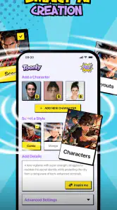 Toonly: AI Story & Comic Maker screenshot