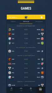 Topscorers screenshot