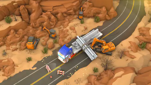 Transport Tycoon Empire: Stad screenshot