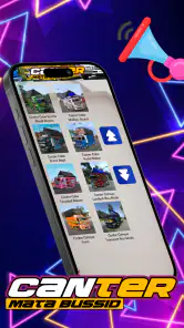 Truck Canter Mata Bussid screenshot