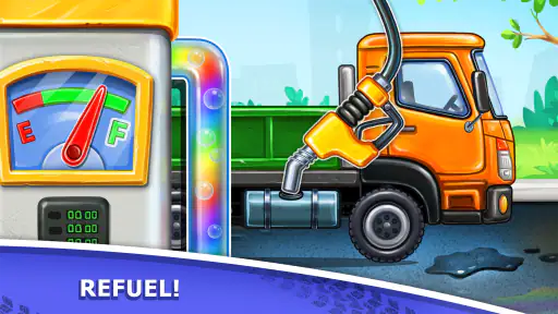 Truckgames voor kinderen Bouw screenshot