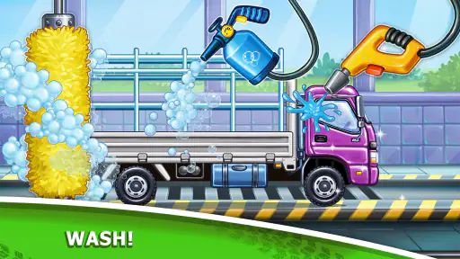 Truckgames voor kinderen Bouw screenshot