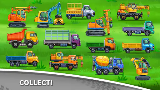 Truckgames voor kinderen Bouw screenshot