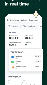 Tunder · POS · Verkooppunt screenshot
