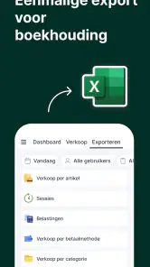 Tunder · POS · Verkooppunt screenshot