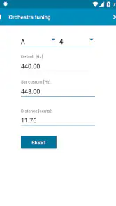 Tuner - gStrings screenshot