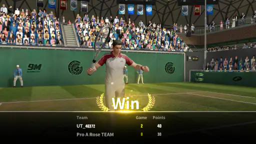 Ultimate Tennis: 3D online spo screenshot