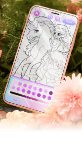 Unicorn Coloring Wonderland screenshot