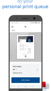 uniFLOW Online Print & Scan screenshot