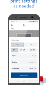 uniFLOW Online Print & Scan screenshot
