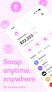 Uniswap: Crypto & NFT Wallet screenshot