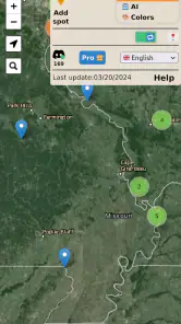 Urbexology.com - Urbex map screenshot